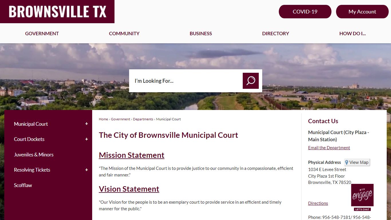 The City of Brownsville Municipal Court | Brownsville, TX